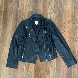 Gap kids faux leather jacket.